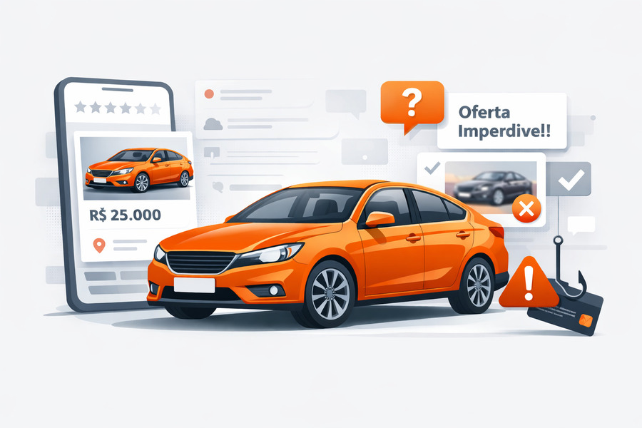 Anúncio de veículo falso: Os sinais que todo comprador precisa conhecer