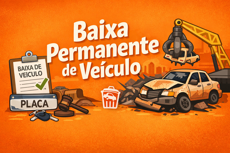 Baixa permanente de veículo: entenda como funciona e quando é necessária