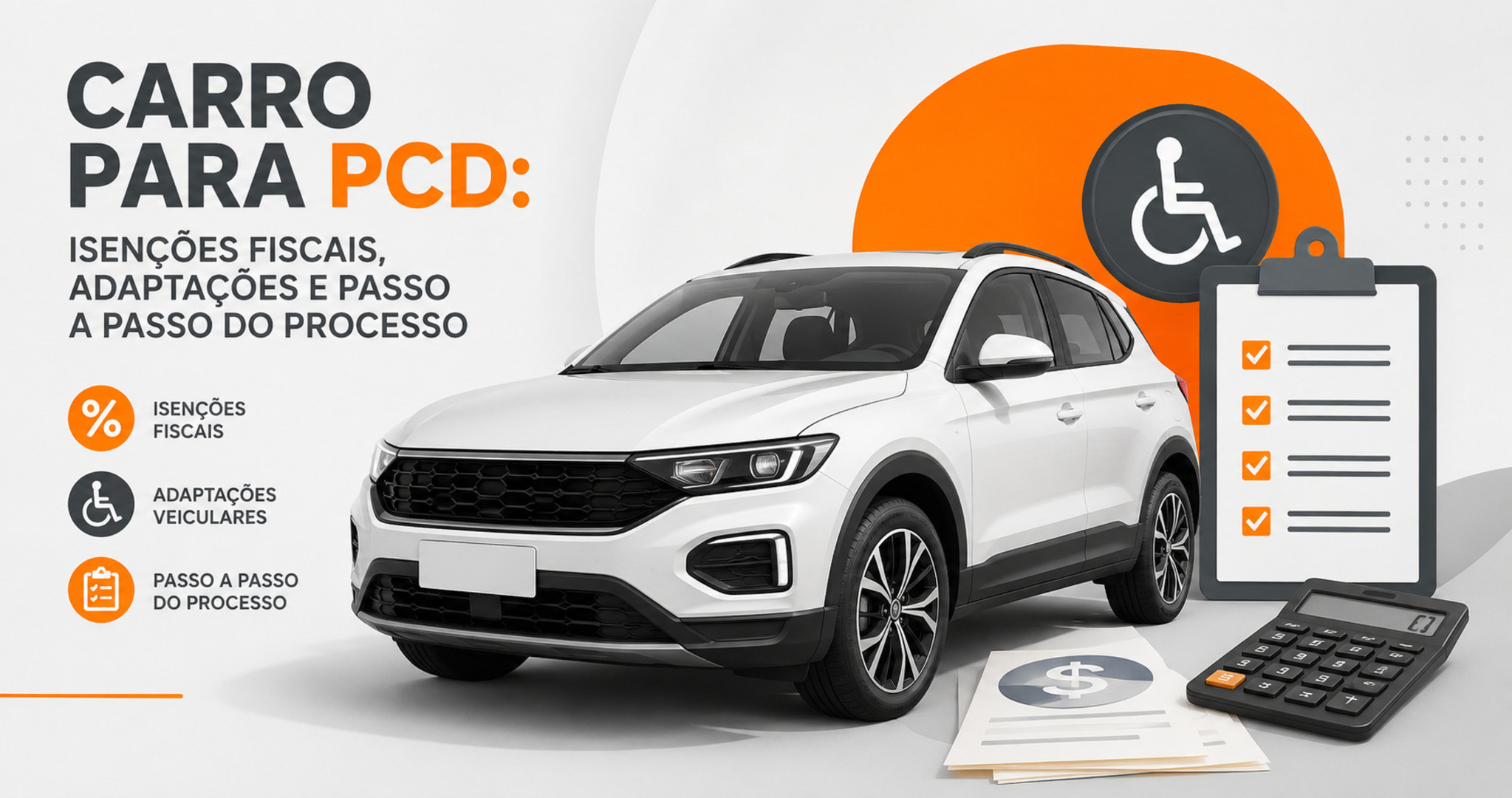 Carros para pessoas com deficiência: quais impostos podem ser isentos e como funciona o processo