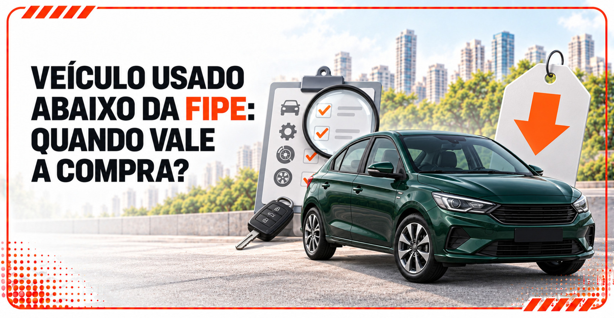 Veículo usado abaixo da FIPE: oportunidade ou sinal de alerta?