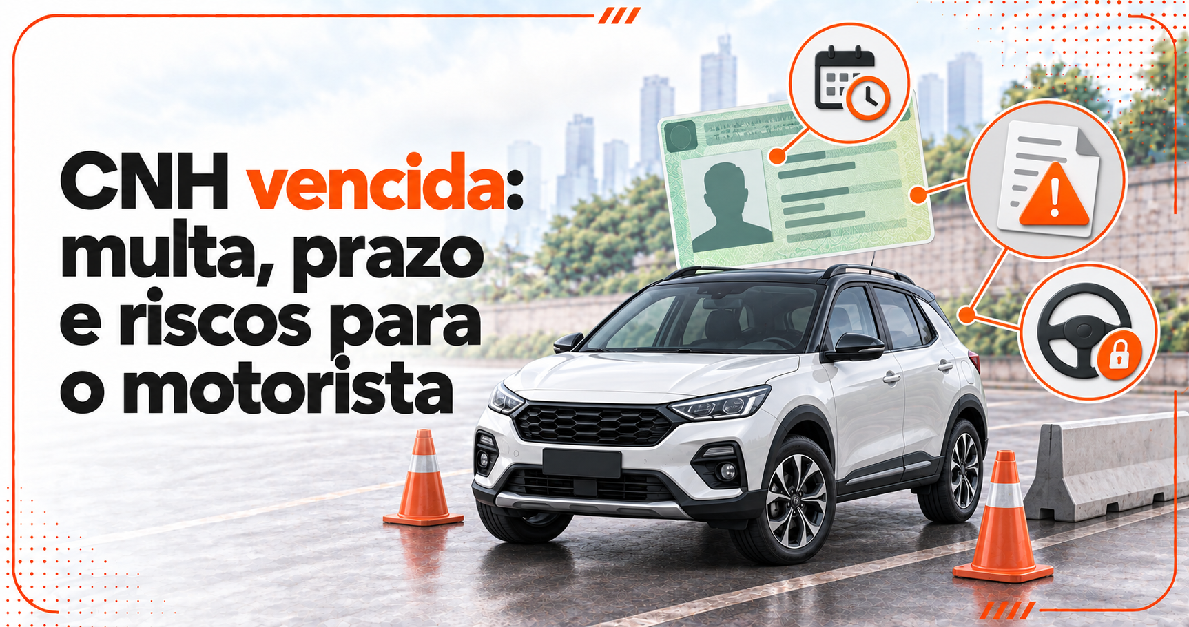 CNH vencida: veja a multa, o prazo e quando renovar